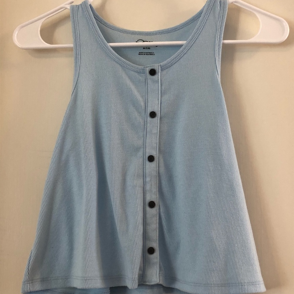 Light blue tank top